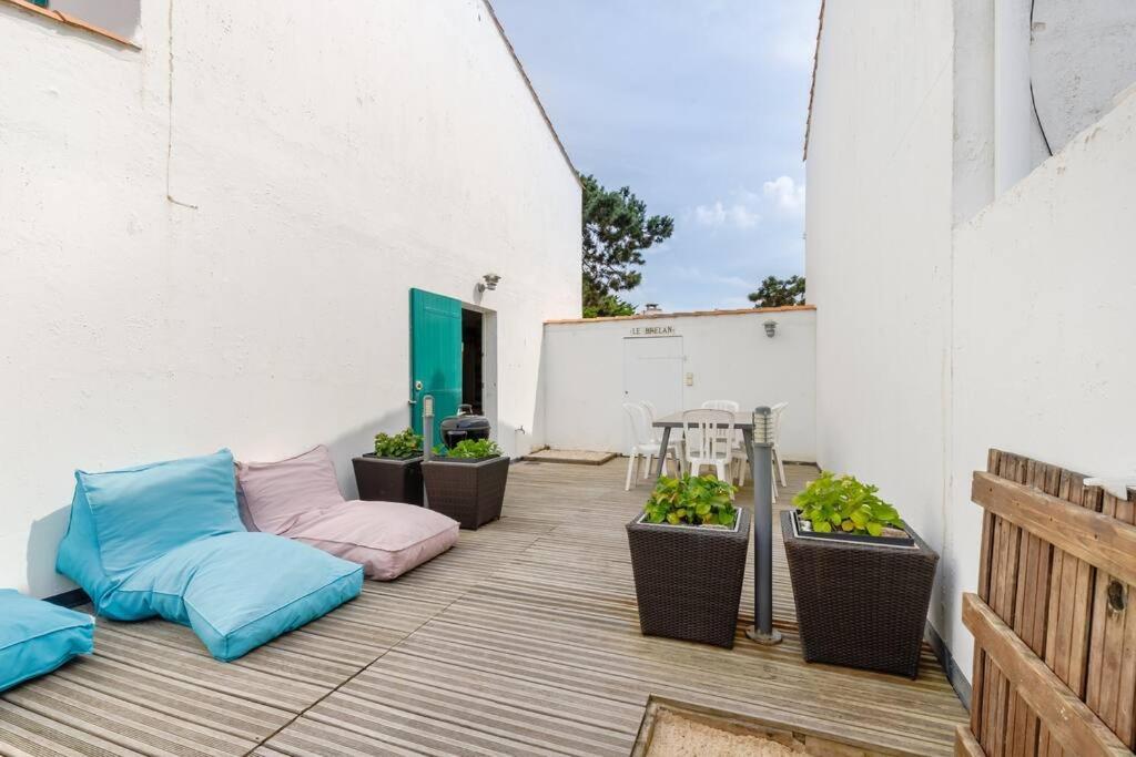Maison 3 Chambres, Terrasse Et Piscine Brétignolles-sur-Mer Zewnętrze zdjęcie